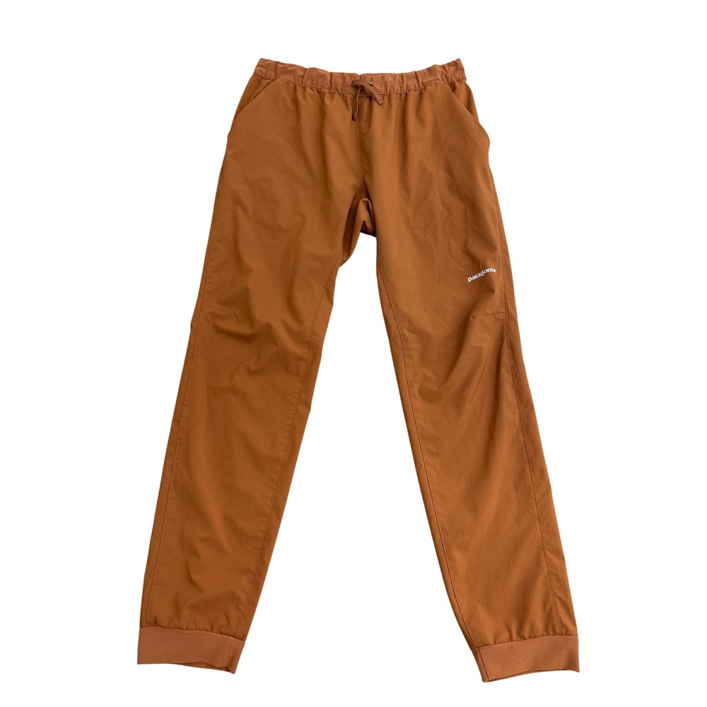 Patagonia Terrebonne Joggers Mens Medium Burnt Orange Rust Trail Running Pants